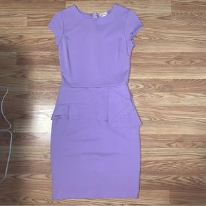 Lavender mini dress
